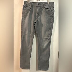 Michael Kors Men’s 34/32 Parker Slim Fit Grey Jeans